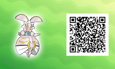 QRCode de magearna-special Pokémon Ultra-Soleil et Ultra-Lune